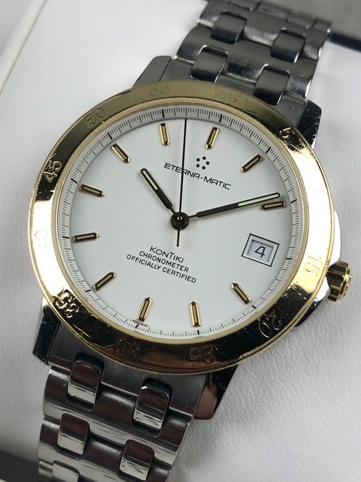 Eterna-Matic - Kontiki Chronometer Automatic - 646.0532.41.40 - Miehet - 1990-1999
