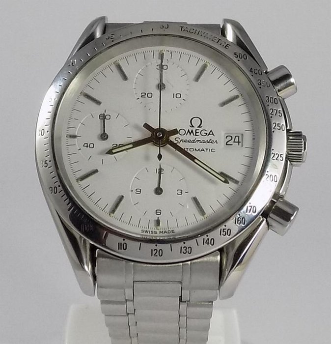 Omega - Speedmaster - Cal. 1155 - Pure White Chronograph - 175.0043 - Heren - 1992