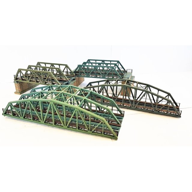 Kibri H0 - 39700/-701 - Décor - Mooie partij bruggen voor dubbelspoor