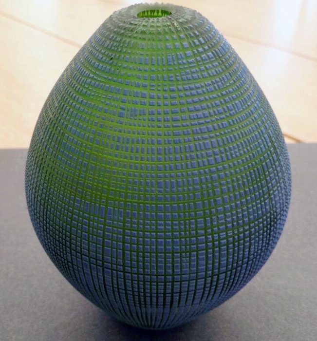Venini design Baldwin/Guggisberg - Vase from the “Topkapi” collection