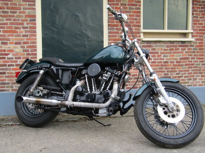  Harley Davidson XLH 1000 Ironhead Sportster 1000 cc 