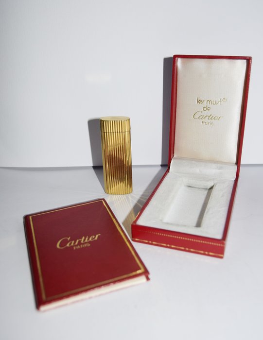 Cartier lighter, yellow gold plated 