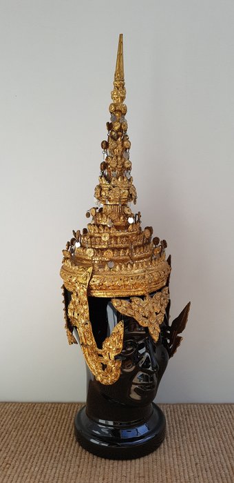 Traditional Thai dancer hat/cap - Thailand - 2nd half 20th century
