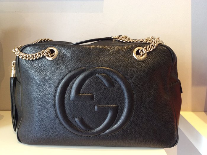 Gucci - Soho Leather Chain Shoulder bag - Catawiki