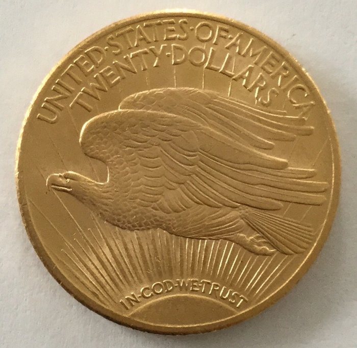 Verenigde Staten - 20 Dollar 1924 - St. Gaudens Double Eagle - Goud