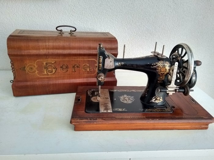 Winselmann Hera antique sewing machine, Germany