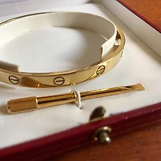 cartier love bracelet 21 cm