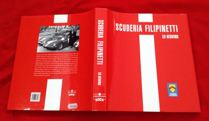 extremely rare Ferrari Book  - "Scuderia Filipinetti" Ed Heuvink  - 2002 (1 oggetti) 