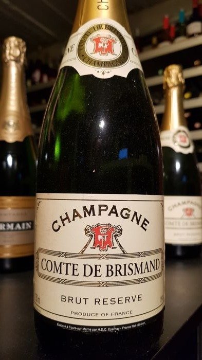 Champagne Germain Brut Reserve x 3 & Champagne Comte de Brismand Brut  Reserve x 3 - 6 bottles - Catawiki