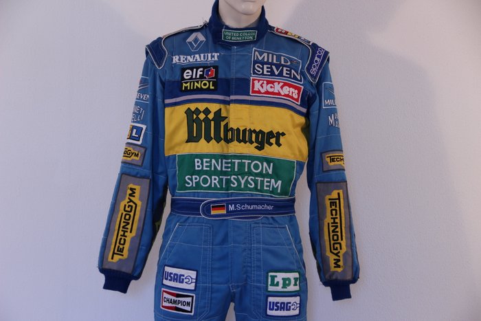 1995 - Benetton - Michael Schumacher- race worn - race suit