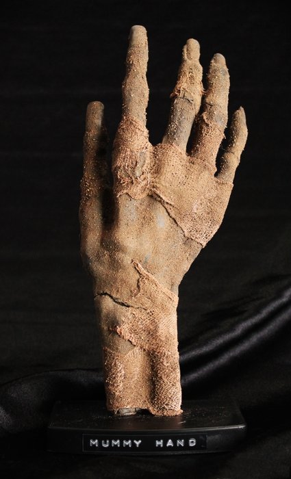 Replica Egyptian Mummified Hand - 24 x 11 x 10cm