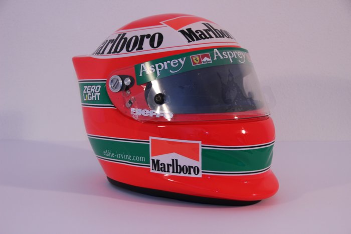 Eddie Irvine- Ferrari - Formula 1 - Race helmet