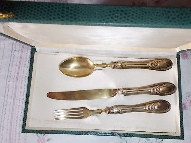 Solingen cutlery in 800 silver