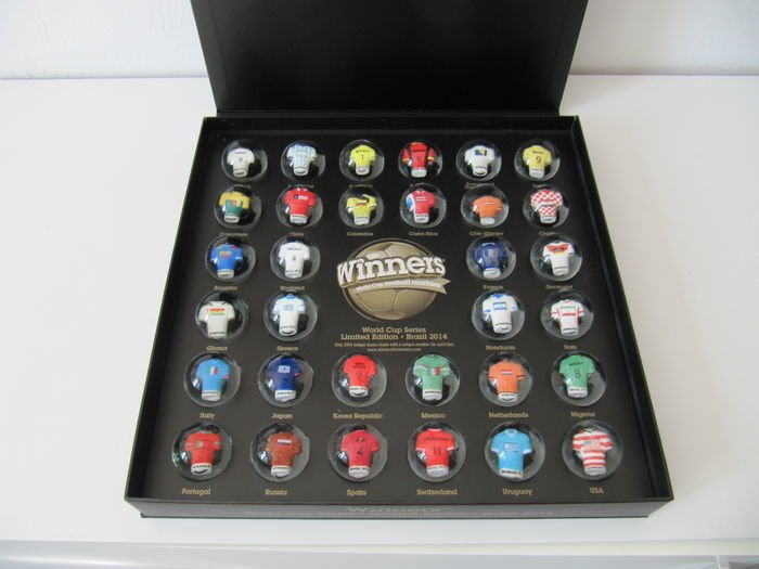 Limited Edition World Cup 2014 series knikker box set. Collectors item