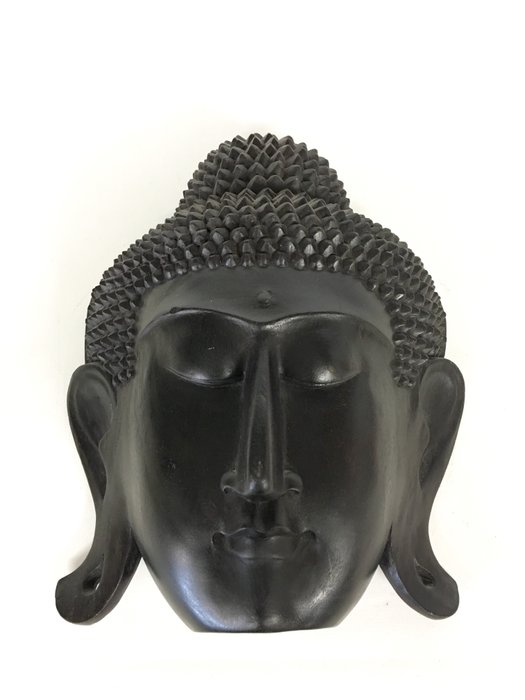 Overweldigend Inzichtelijk Relatie Houten boeddha wand hoofd - Bali - eind 20e eeuw - Catawiki