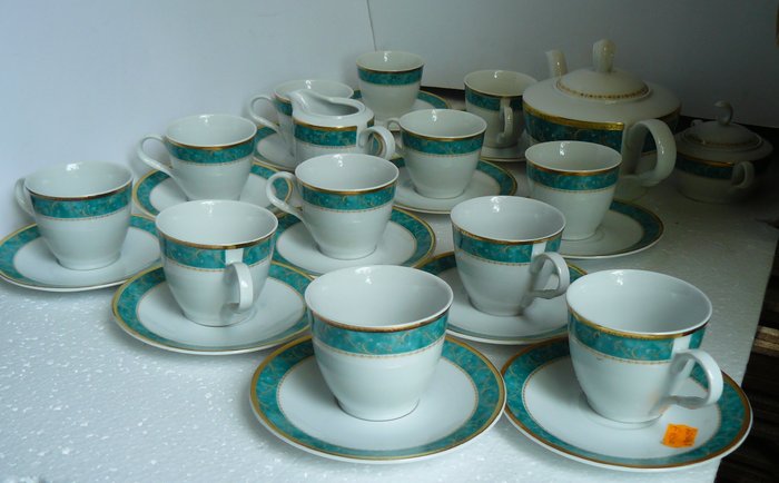 Bischofsthal Bavaria - complete tea set for 12 people