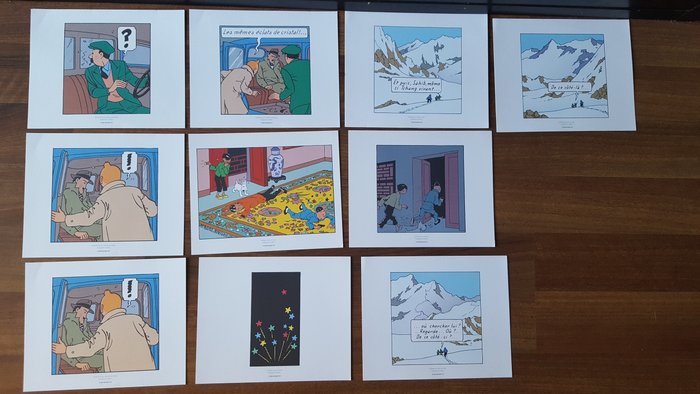 Hors Commerce 2015 PASTICHE DESTINATION NEW YORK Carte postale Tintin 