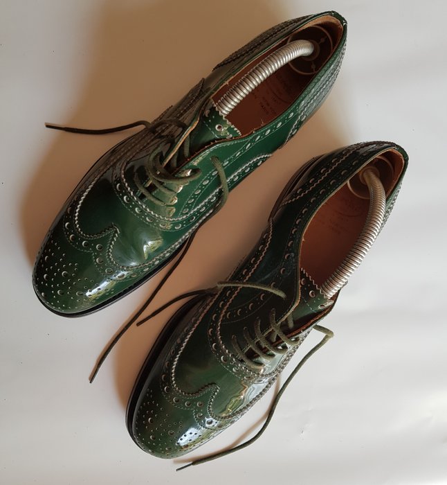 Church - Green patent leather shoes - Catawiki