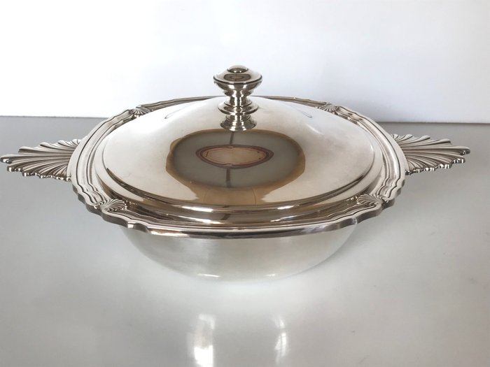 Christofle Gallia collection -Large vegetable dish (silver plated metal)