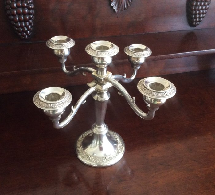 Vintage silver plated candelabrum by Grenadier England  