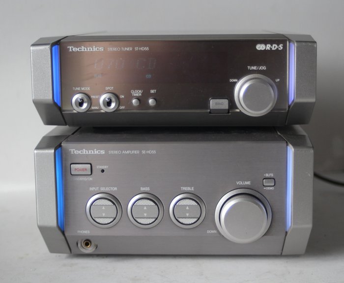 Technics SC-HD55 amplifier with ST-HD55 Tuner