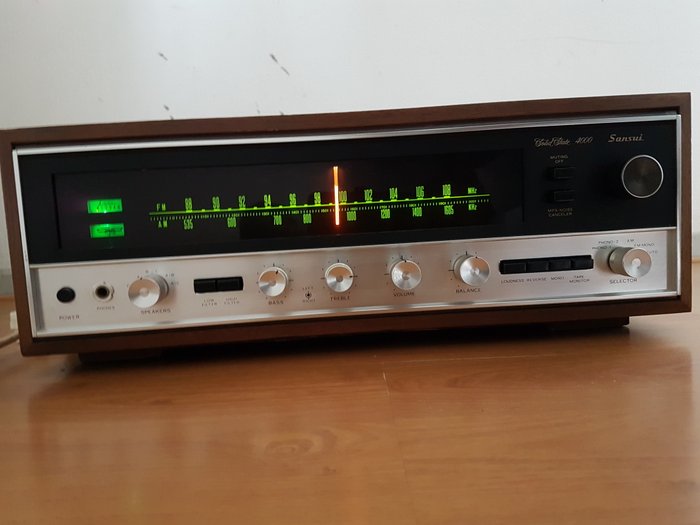 Sansui 4000 Solid State AM/FM Stereo Tuner Amplifier (1969-1970)