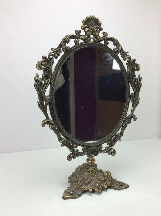 Brass Swivel Vanity Mirror Italy Ca, Swivel Vanity Mirror