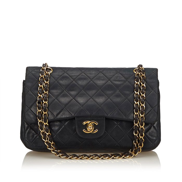 Chanel - Classic Medium Leather Double Flap Bag