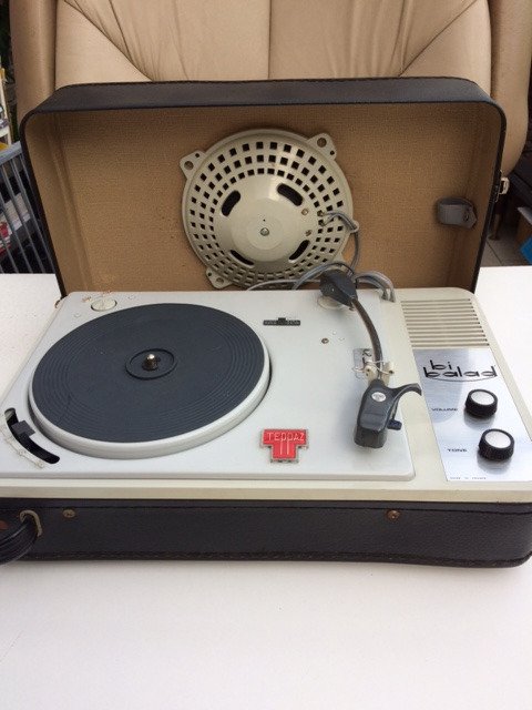Portable record player Teppaz BI BALAD