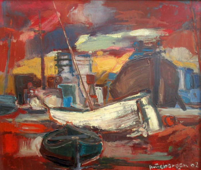 Joop Mijsbergen ( 1934 )  - In de haven 