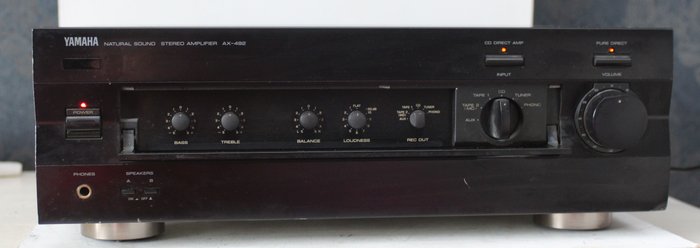 Yamaha Natural Sound Stereo Amplifier AX-492