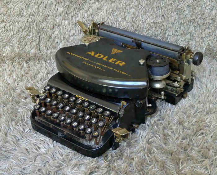 Adler Model 7 - Antique Typewriter - Germany 1930