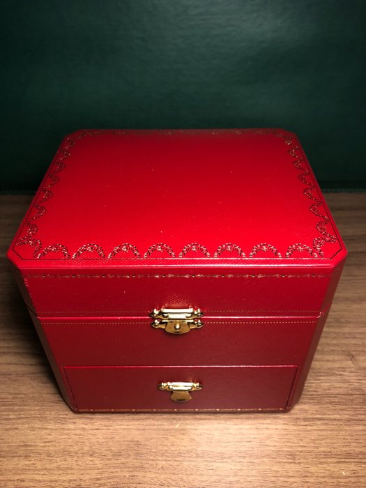 cartier red jewelry box
