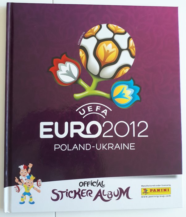 Panini - UEFA Euro 2012 PoIen/Oekraïne - Hardcover InternationaIe uitgave - Compleet album.