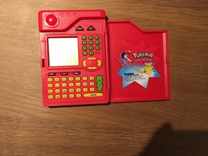 Original Pokédex (Pokémon) & Pokémon trade/game cards in original collection folder