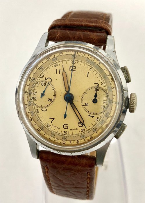 Bovet - Freres SA  vintage Chronograph / Handaufzug - "NO RESERVE PRICE" - Men - 1950-1959