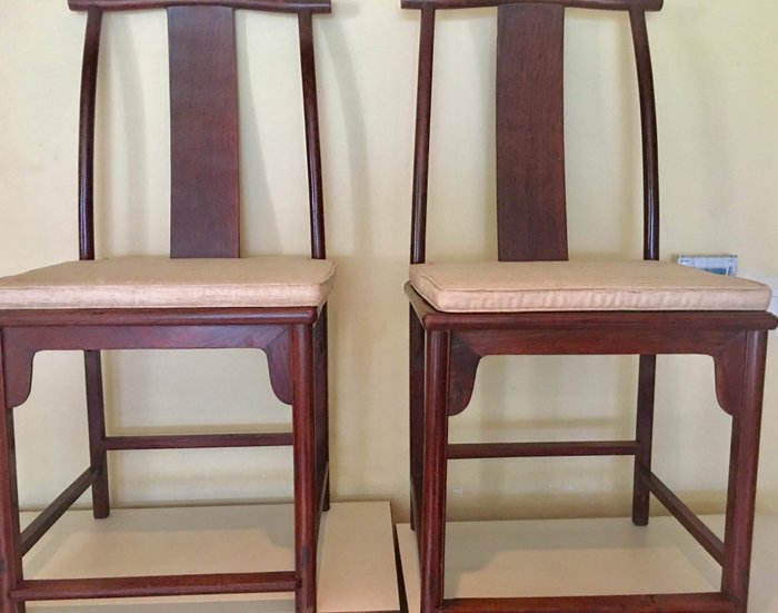 Two Japanese Dresser Chairs With Cushions Catawiki