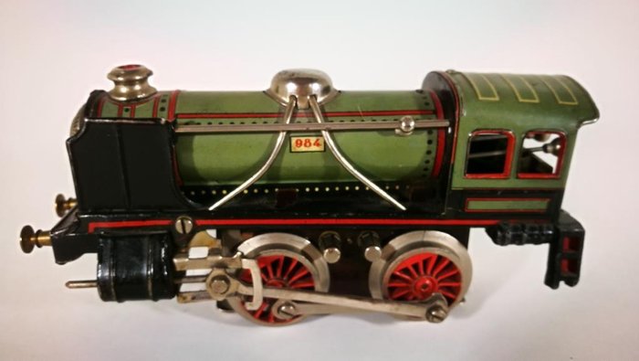 Payá 0 - 984 verde - Dampflokomotive - RENFE