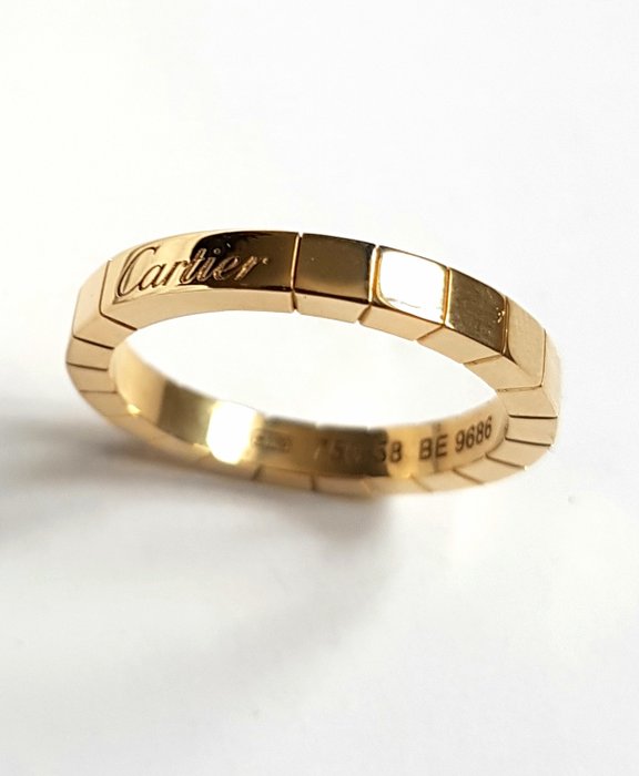Cartier Lanieres 18K Yellow gold ring 