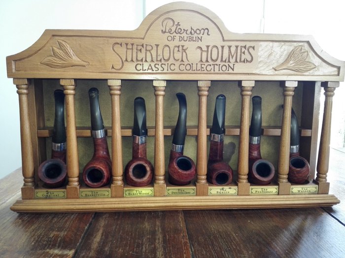 Collezione completa pipe Peterson Sherlock Holmes