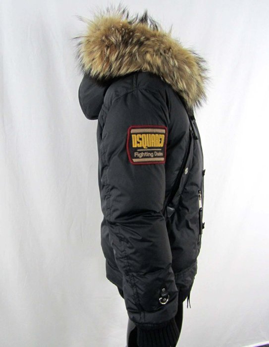 dsquared fighting dudes parka