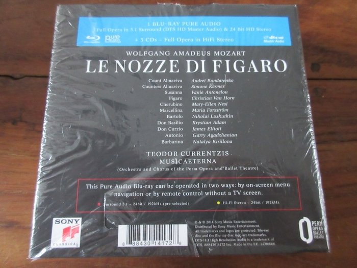 Wolfgang Amadeus Mozart; Le Nozze di figaro - 3 cd's + - Catawiki