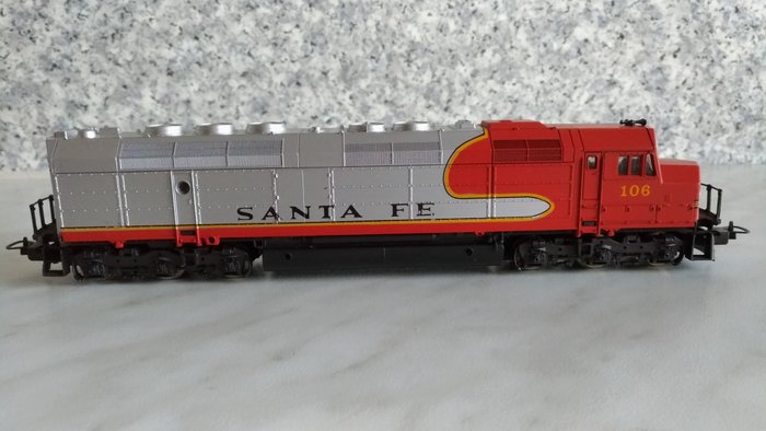 Lima H0 - 8071 - Diesel locomotive - Santa Fe