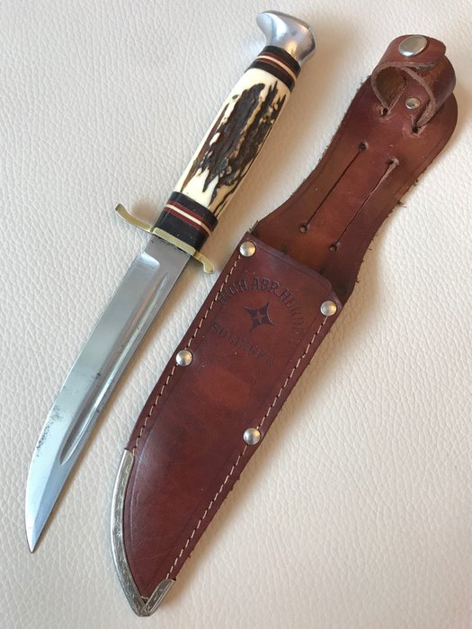 Germany - Hunting Knife - RICH. A. HERDER Solingen, Germany 