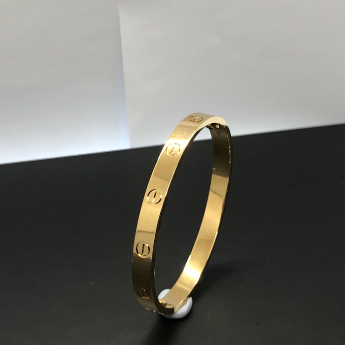 Cartier Love Bracelet 18 K Yellow Gold Size 17 Cm Catawiki