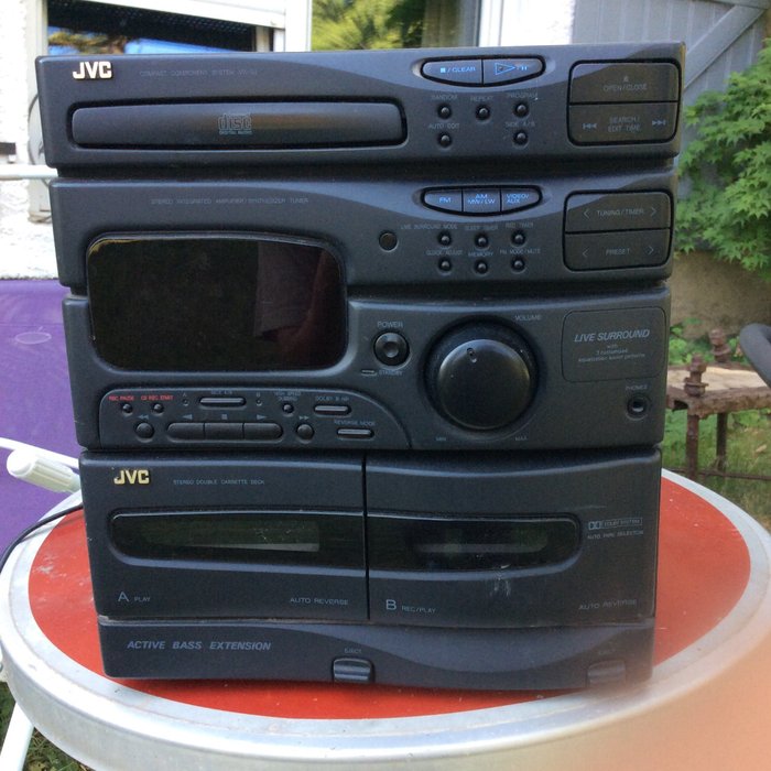 Vintage compact stereo system JVC MX S2 1992