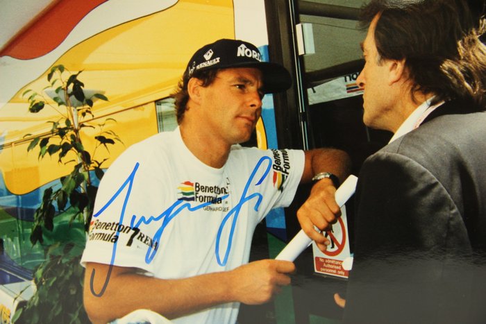 Formula 1 - Gerhard Berger - signed photo