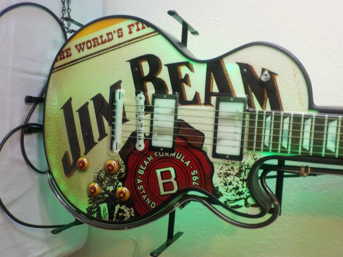 Rarity, Jim Beam neon Gibson guitar