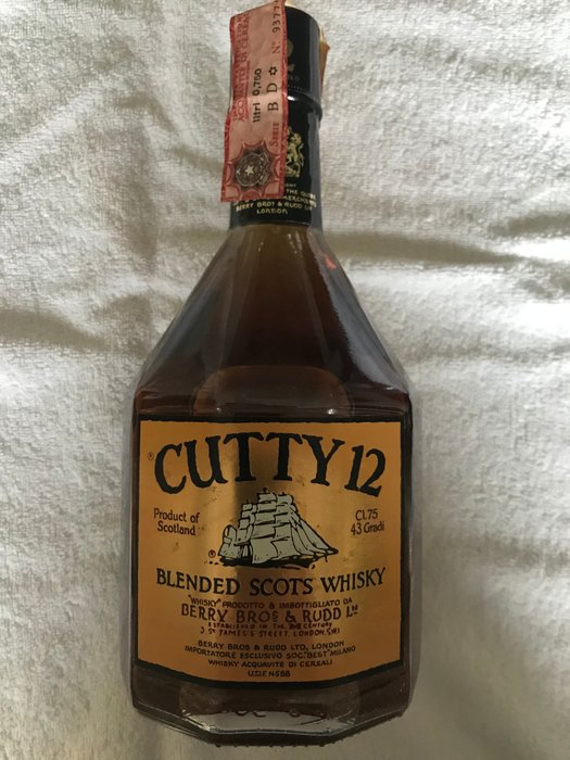 Cutty Sark 12 years old - 1970s