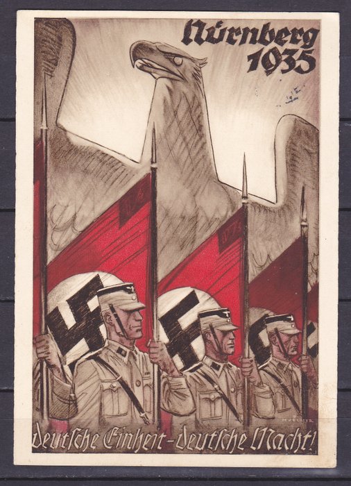 Duitse Keizerrijk 1906/1944 - Deutsches Reich 40 Postkarten und Propagandakarten
